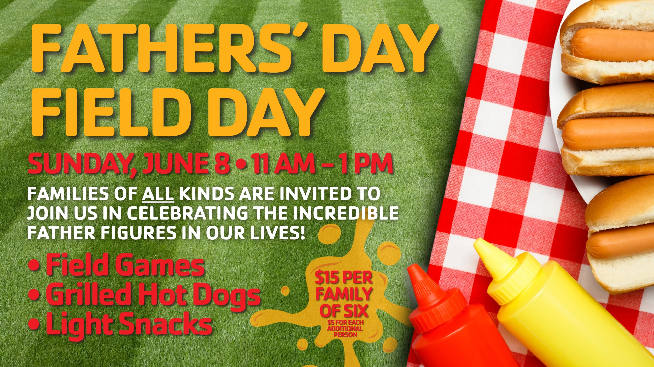Fathers’ Day Field Day – TV